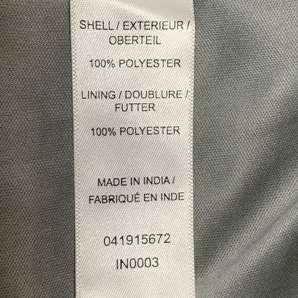 ADRIANNA PAPPELL women’s long sleeve beaded cocktail dress in color Leas sz 8P - Picture 6 of 8